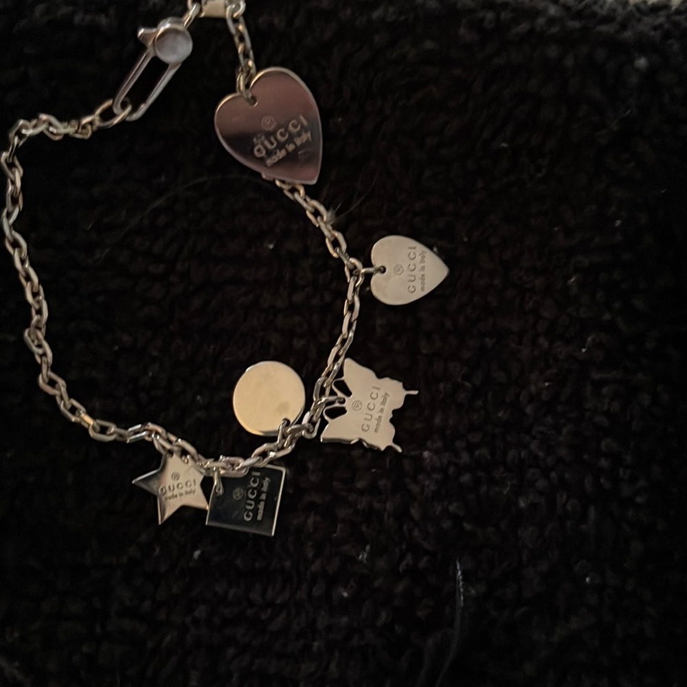 Sterling Silver Gucci Bracelet